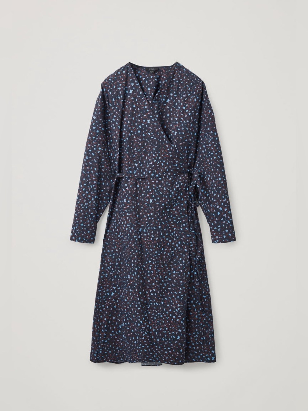 COS Printed Wrap Dress - Picture 4 of 9